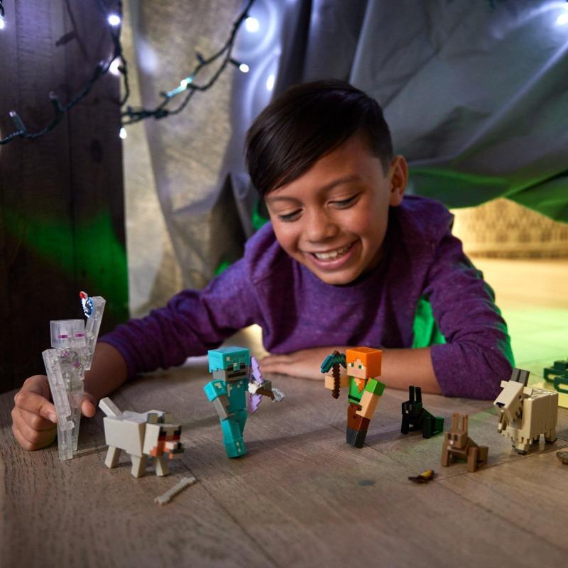 Minecraft Action Figures Set 3.25 inch Scale Toys