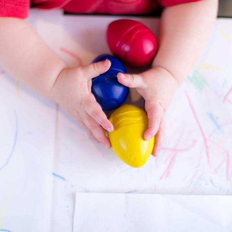 كرايولا - أقلام التلوين بلام جرابس القابلة للغسل بتصميم البيضة 3 قطع