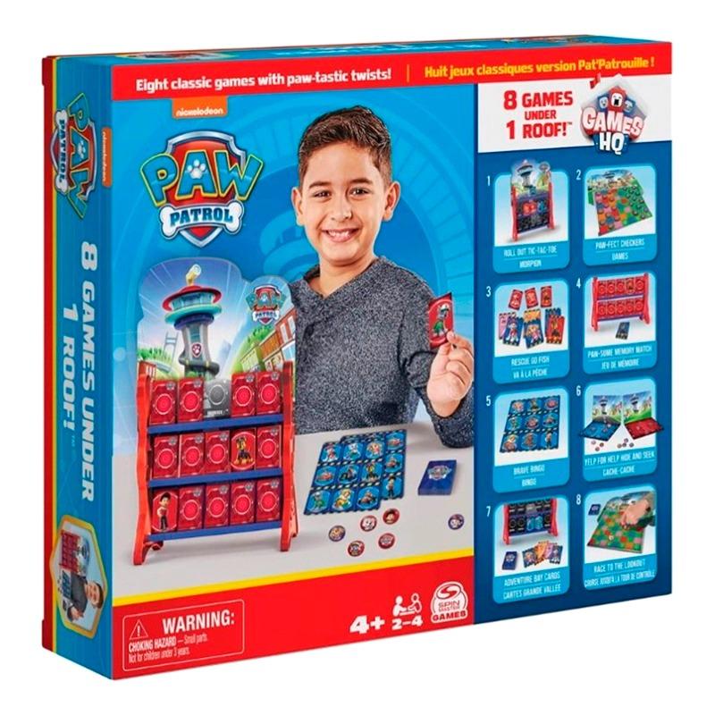 Paw Patrol Games HQ - 8 Games Under 1 Roof