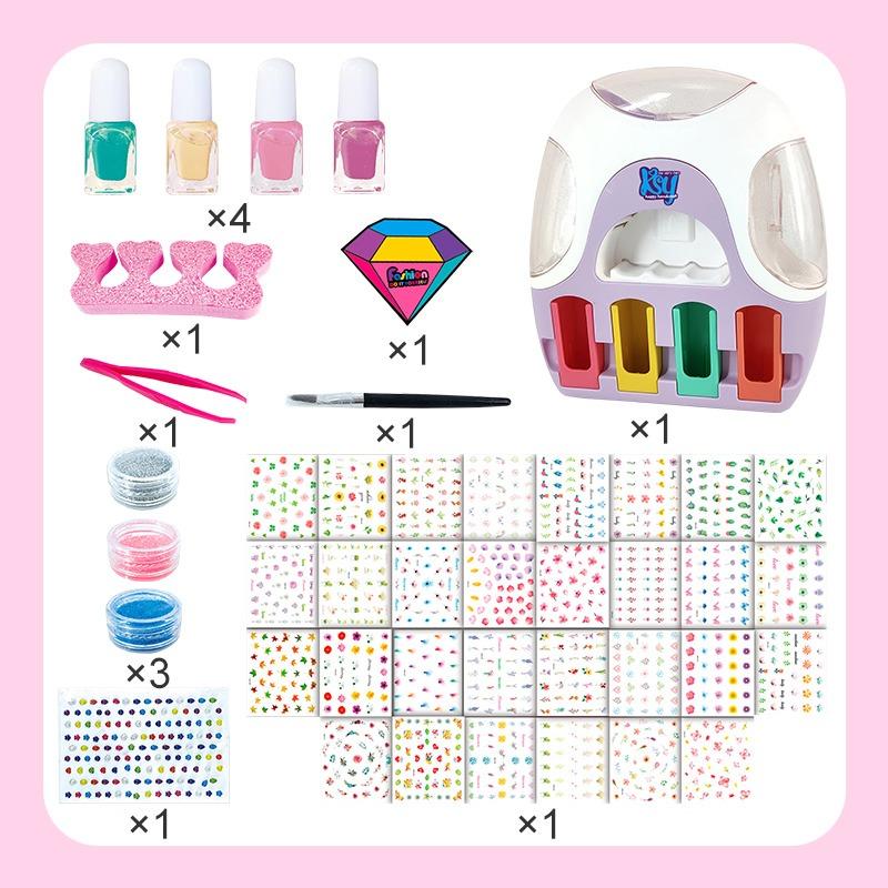 مجموعة فن الأظافر الكل في واحد