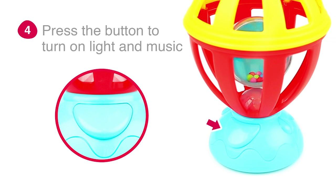 Winfun - Glow And Shake Rattle Hot Air Balloon