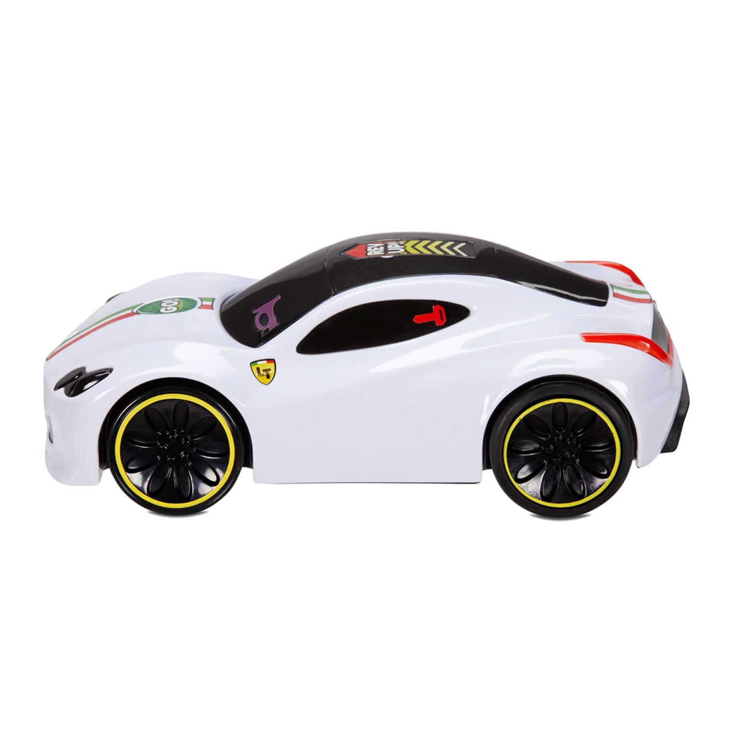 ليتل تايكس - السيارة الرياضية توتش ان جو ريسيرز - لون أبيض