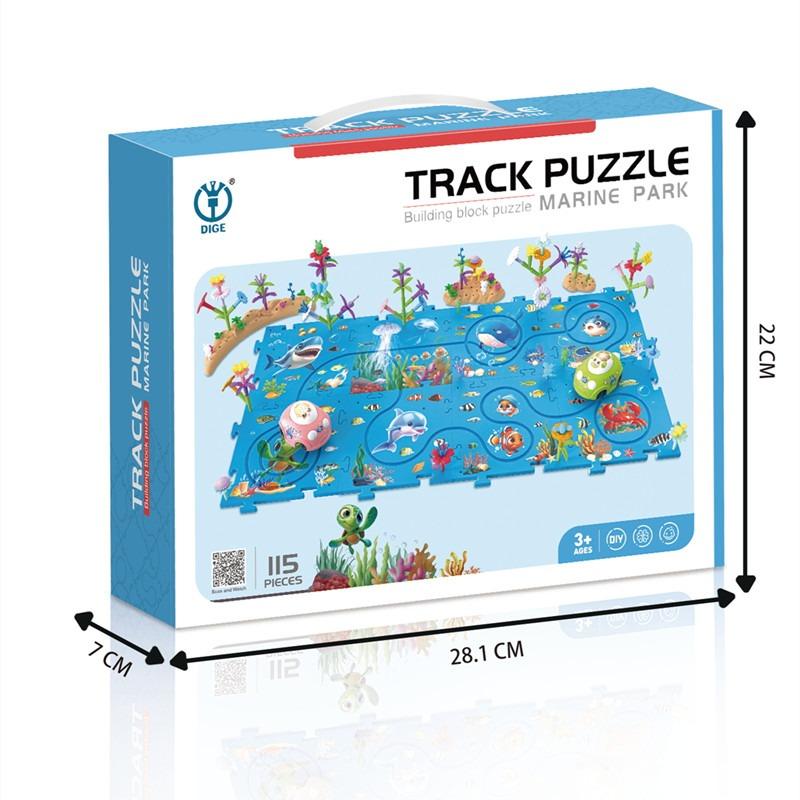ديجي - بازل المسار الكهربائي مارين بارك - 115 قطعة