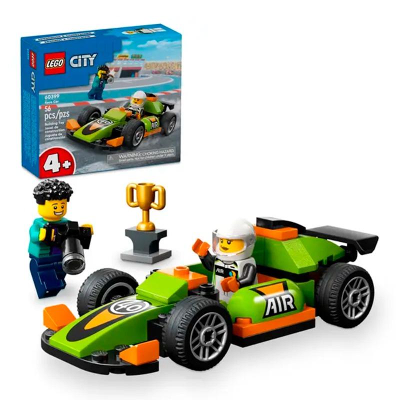 ليجو - مجموعة بناء سيارة السباق لون أخضر 60399