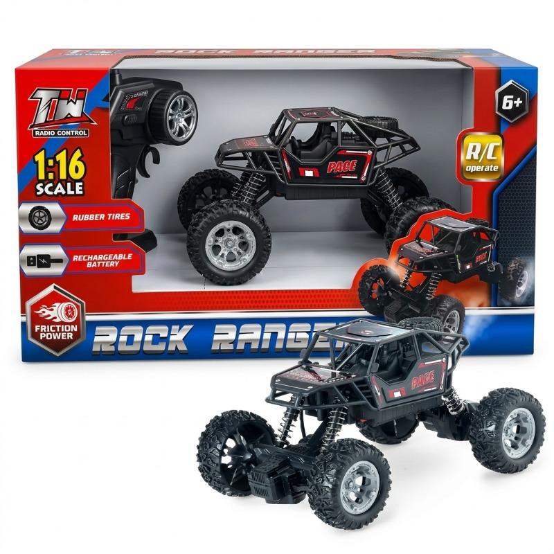 RC Rock Ranger 1:16 Rechargeable Remote Control Car
