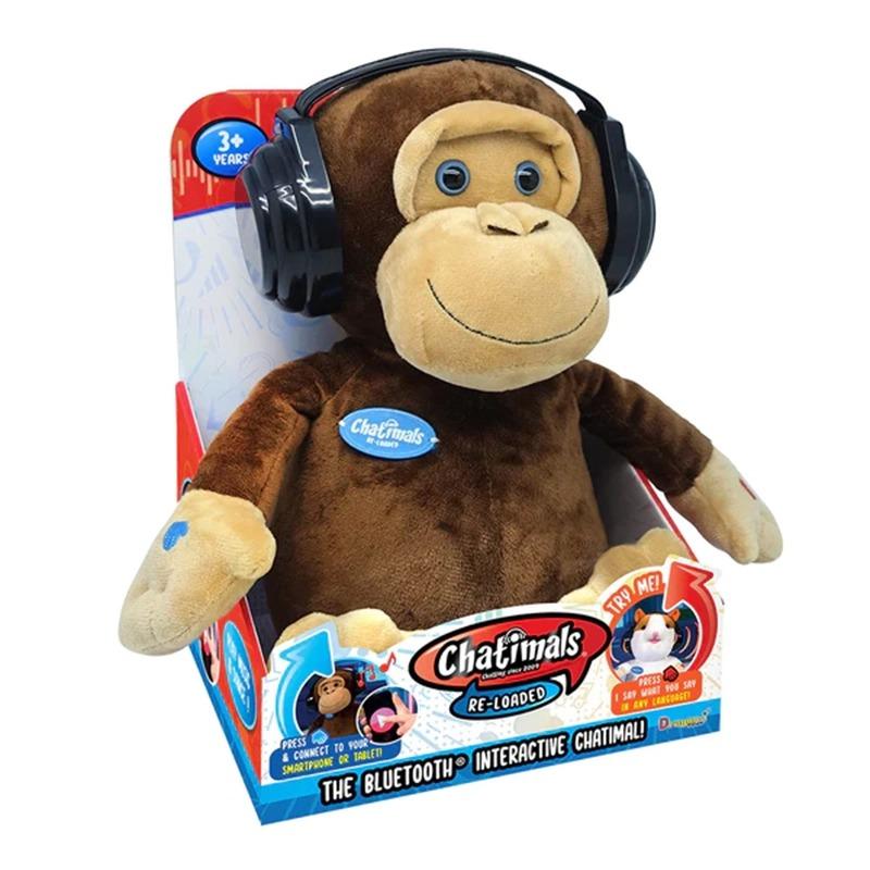 Chatimals Re-Loaded Monkey Bluetooth Interactive