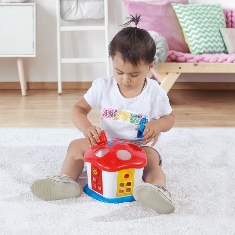 Dolu - Shape Sorter Sweet House With Lockable Doors