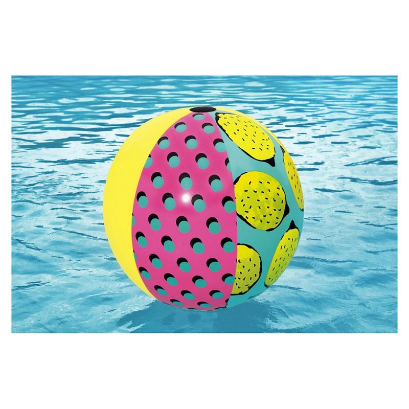 بست واي - كرة شاطئ 122 سم - مزينة