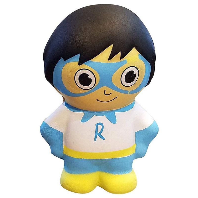 Rayan World Squishies - Blue Superhero