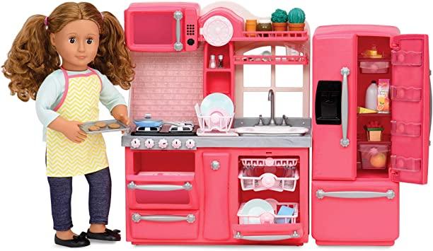 أور جنيريشن - مجموعة مطبخ الدمى جورميت مع الملحقات