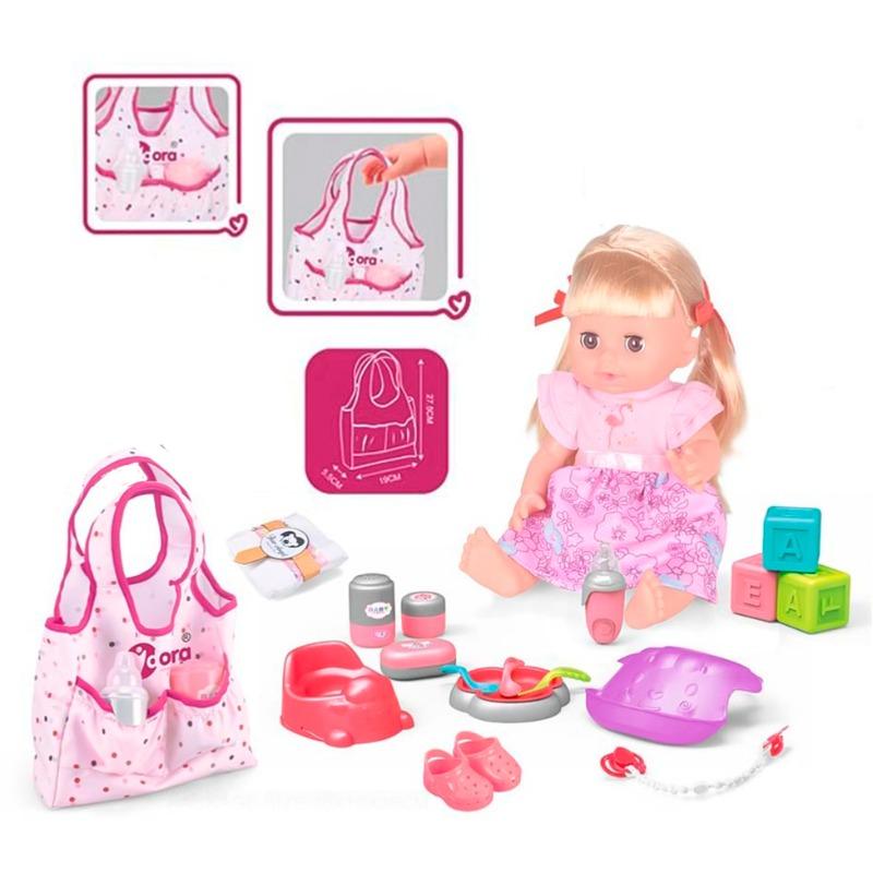 VDora Deluxe Doll Playset Blonde Hair