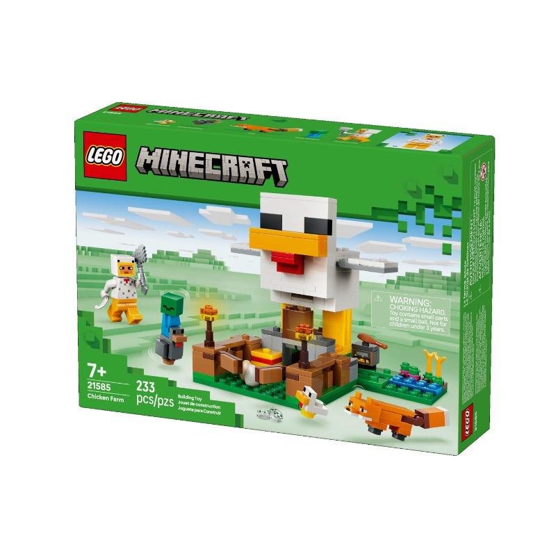 Lego Minecraft Chicken Farm Gaming Toy 21585