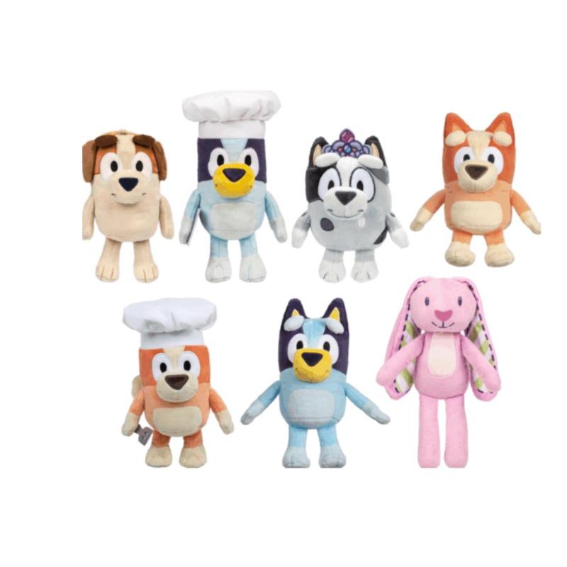 Bluey S13 Plush Single Pk Ast C 9pc Cdu - Multitshapes