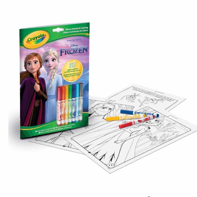 Crayola Disney Frozen Color & Activity Book - Travel Creative Set