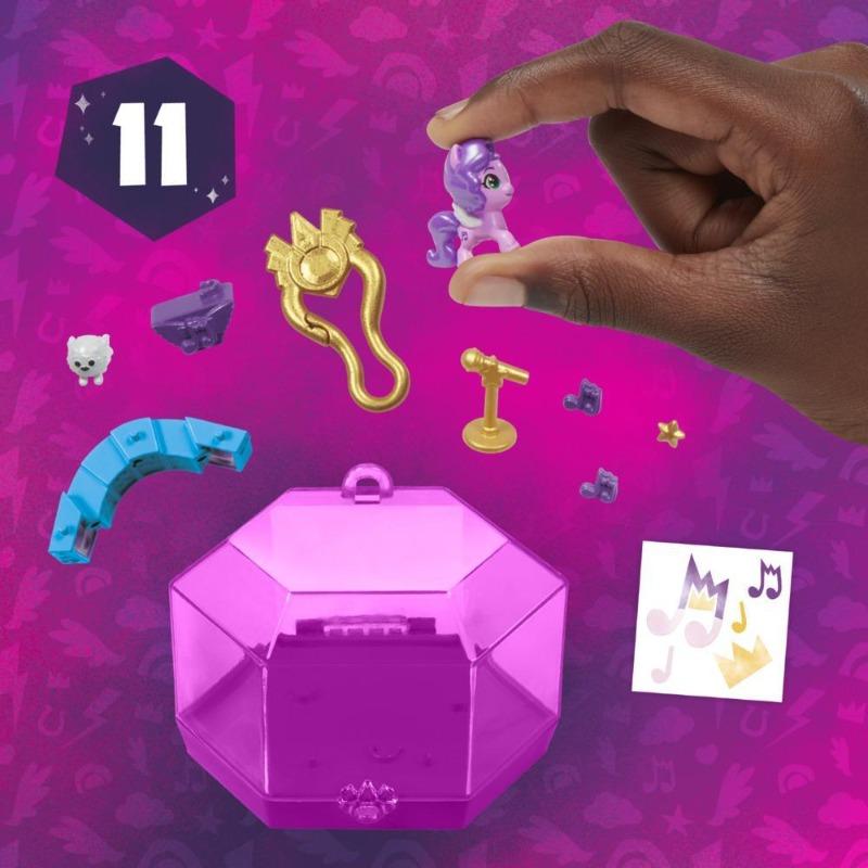 My Little Pony Mini World Magic Crystal Keychain - Princess Pipp Petals