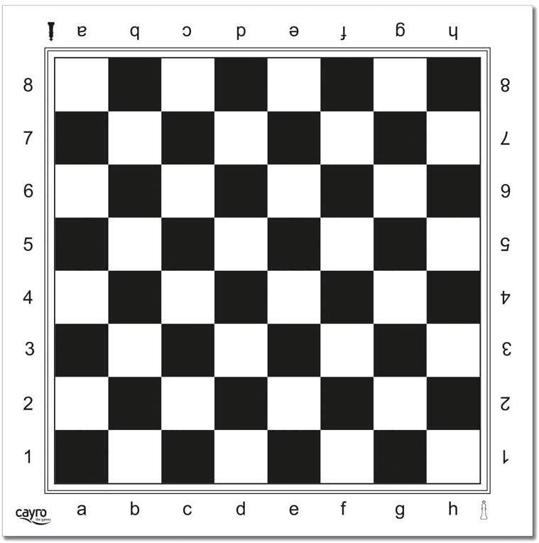 كايرو - لوحة شطرنج بلاستيكية تقليدية