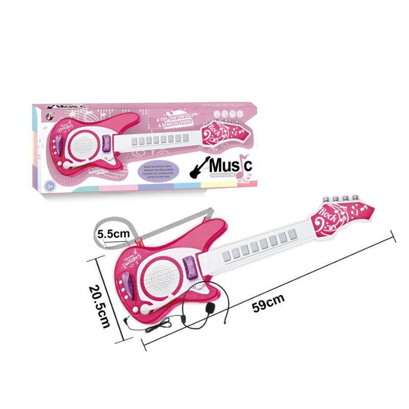 Music Guitar Toy - Pink