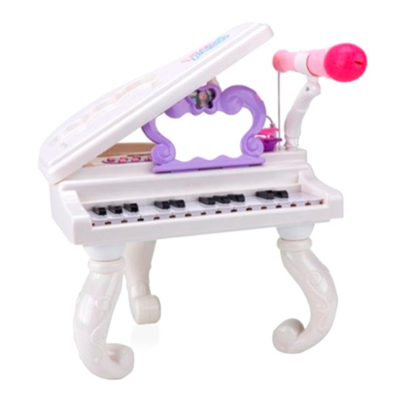 2-in-1 Piano Set Piano and Dressing Table with Mirror