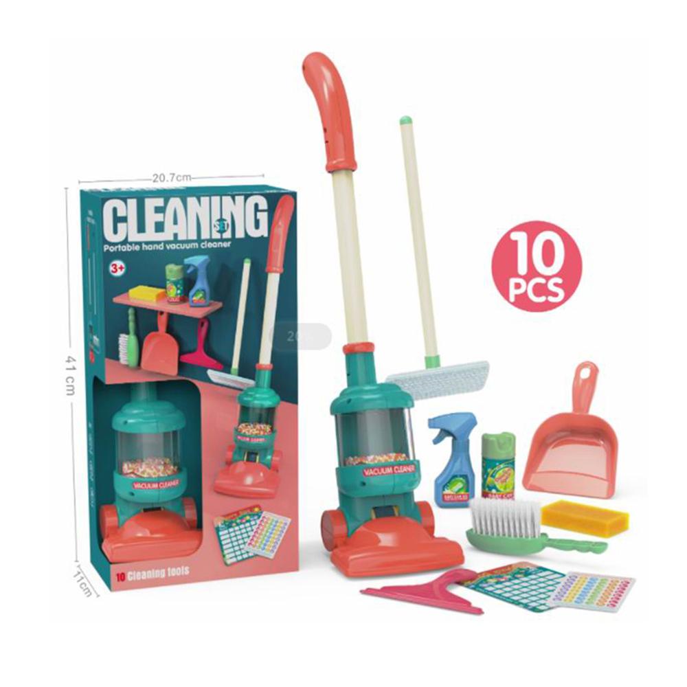 طقم تنظيف مع مكسنة