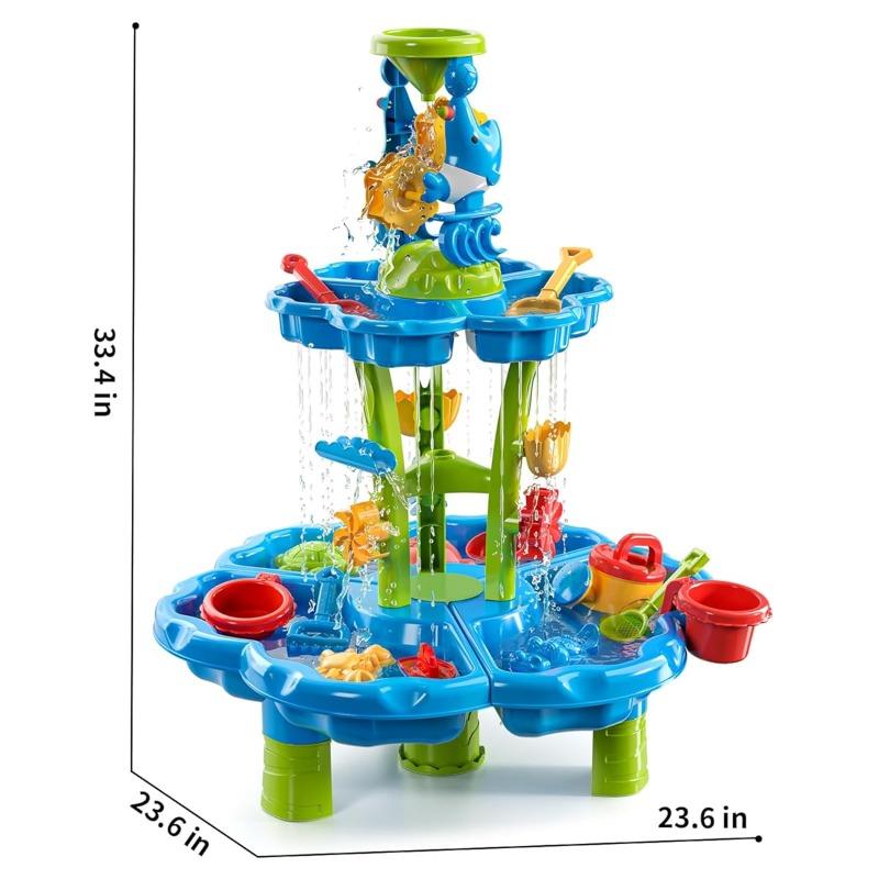 دونلويون - طاولة الألعاب المائية لون أخضر وأزرق