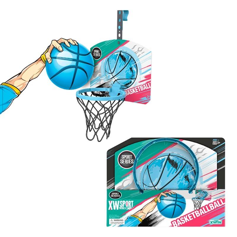 Basketball Board Wall Mounted Play Set + Bow and Arrow Archery Bundle