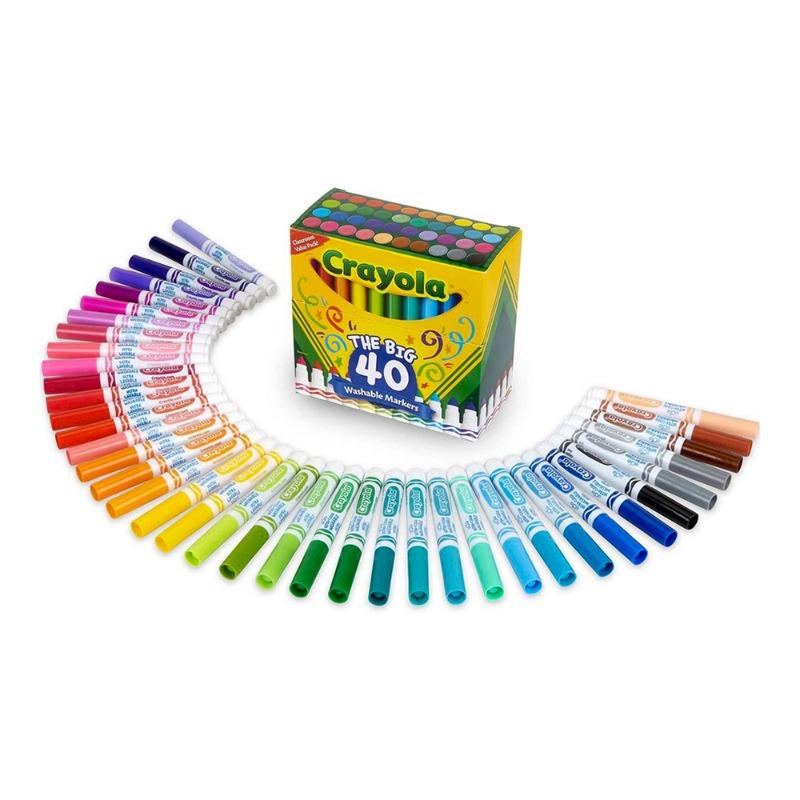 Crayola Washable Paint Bold 40 Colors