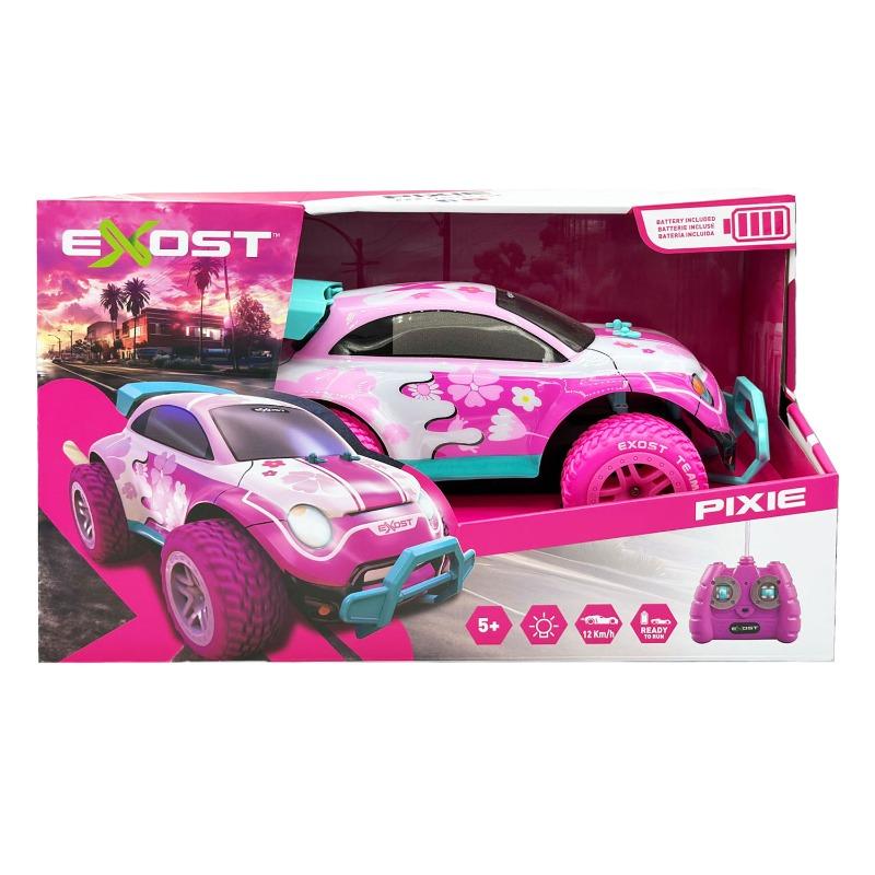 إكسوست - سيارة بيكسي بجهاز تحكم عن بعد لون وردي