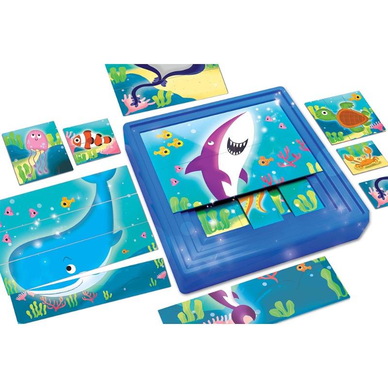 Lisciani Carotina Baby Progressive Puzzle Sea Animals