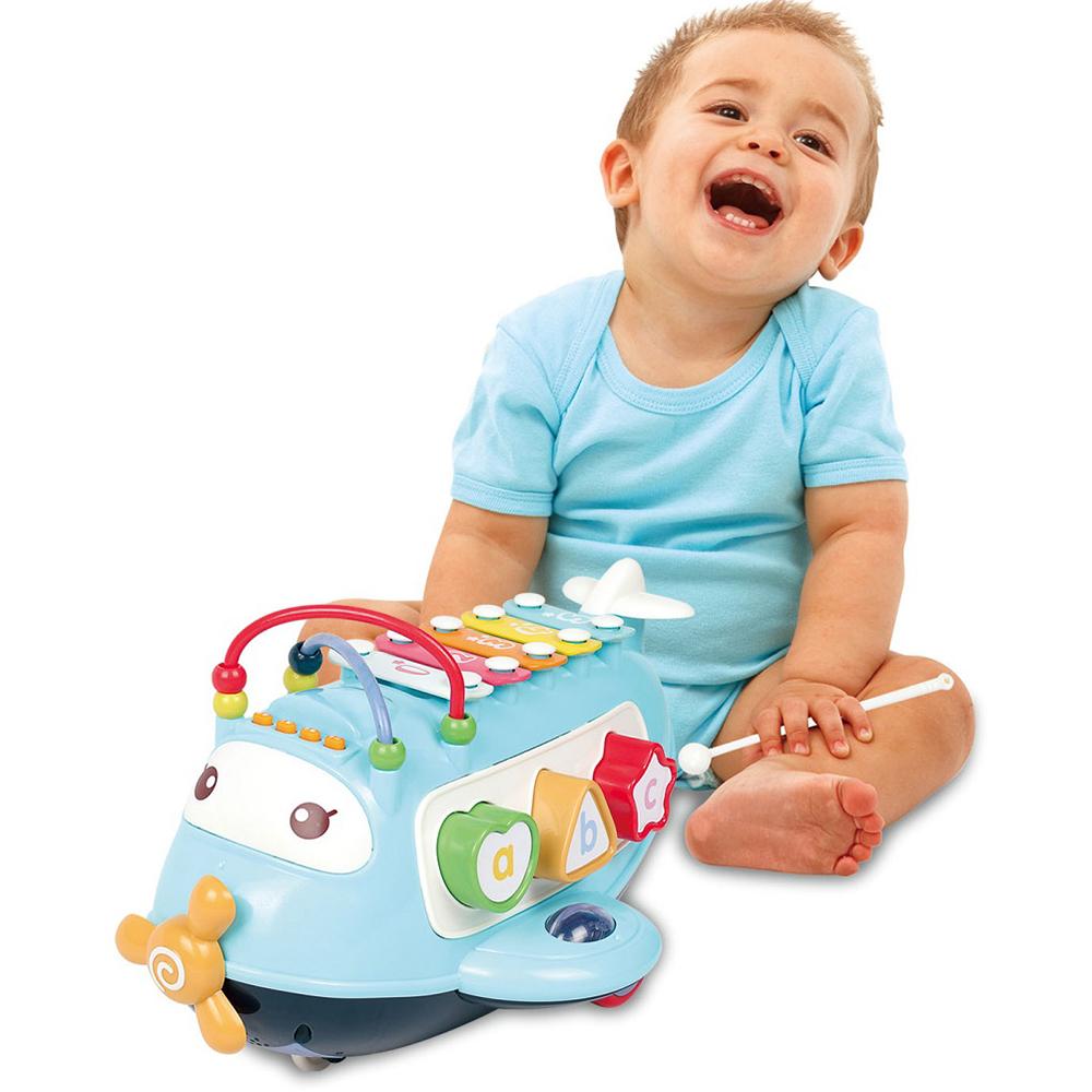 سوبيبير - طائرة الانشطة التعليمة للاطفال ألوان متعددة