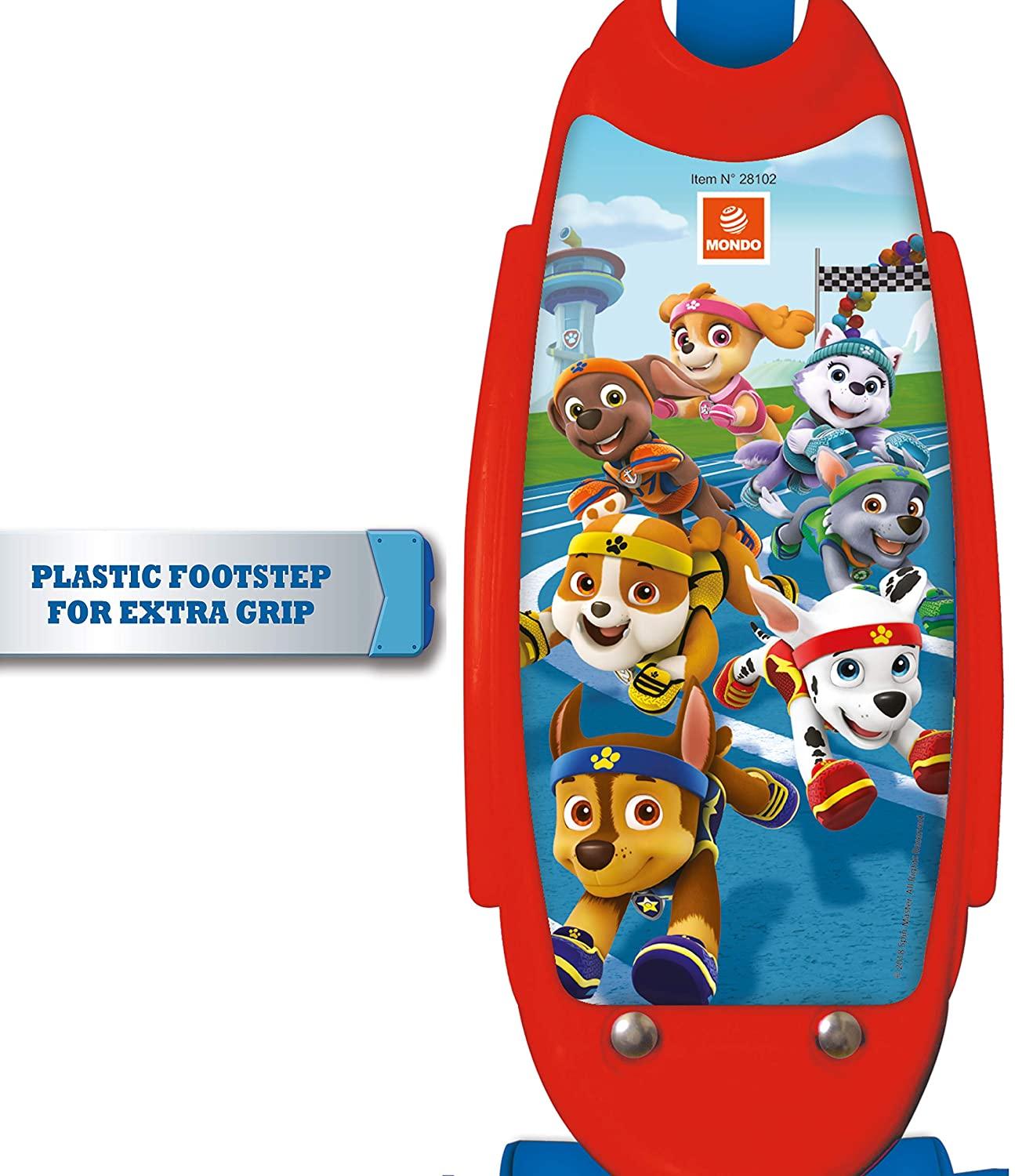Mondo My First Pawpatrol 3 Wheels Scooter With Bag