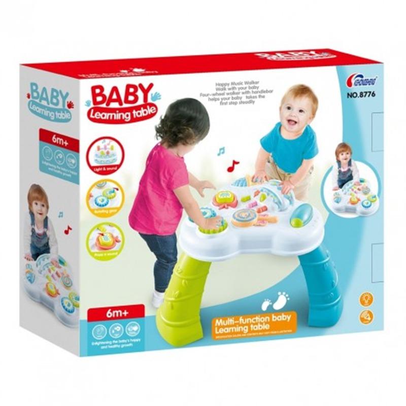 Baby Activity And Learning Table With Music - Blue