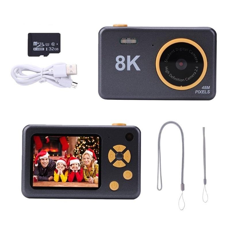 My Cam Children 8K Digital Camera - Black