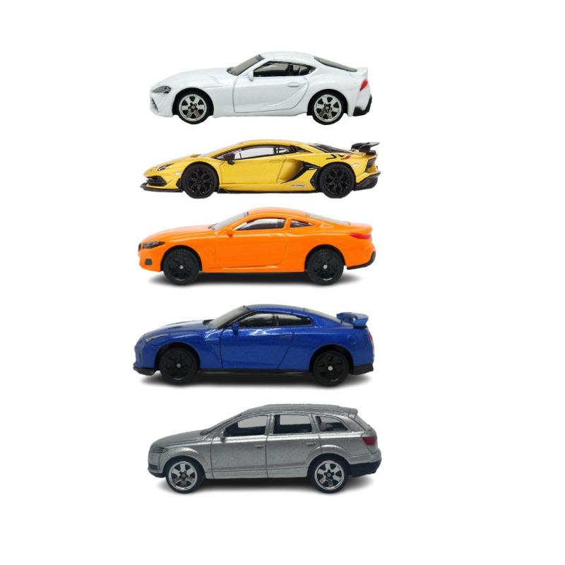 D-Power 1:64 Vehicle Car Set For Kids - 5 Pcs