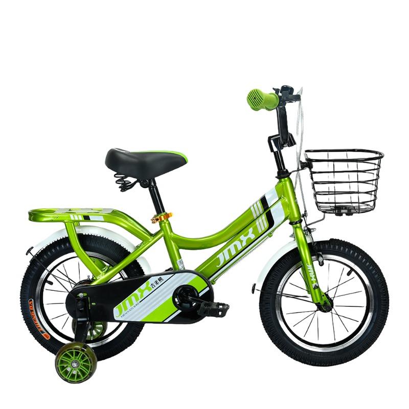 دراجة أطفال بقياس 12 إنش مع عجلة مساعدة وارتفاع قابل للتعديل