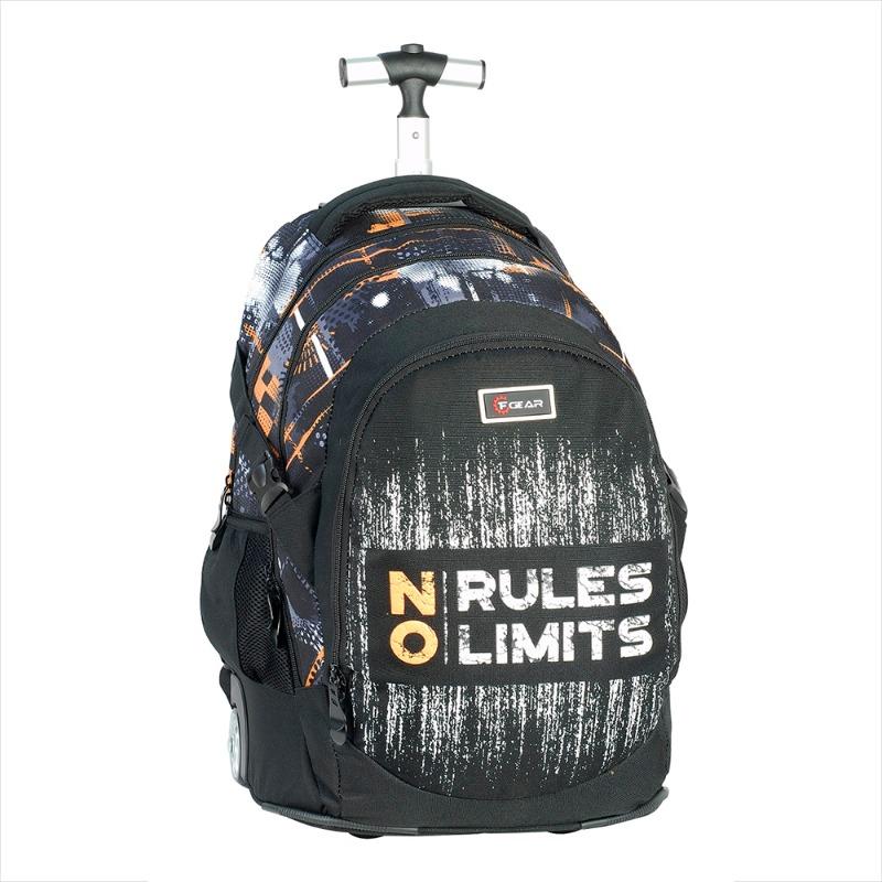 FGear No Rules Limits Trolly Bag 20 Inch