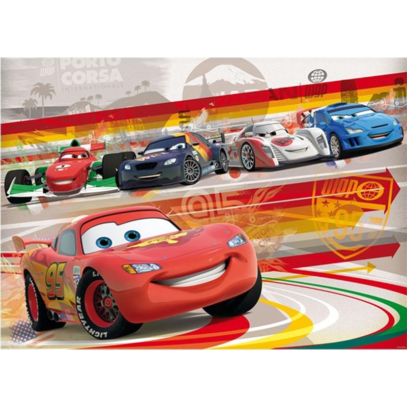 Lisciani - Puzzle Double Face Plus 60 Cars