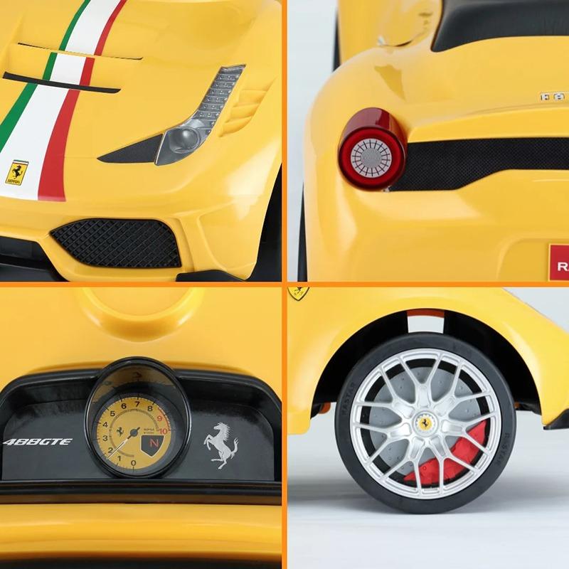 Ferrari 488 Ride on Car - Yellow