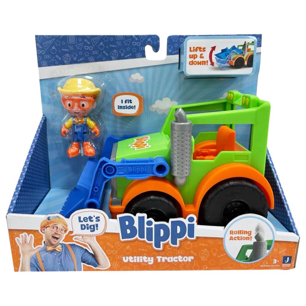 Blippi Feature Vehicle Utility Tractor