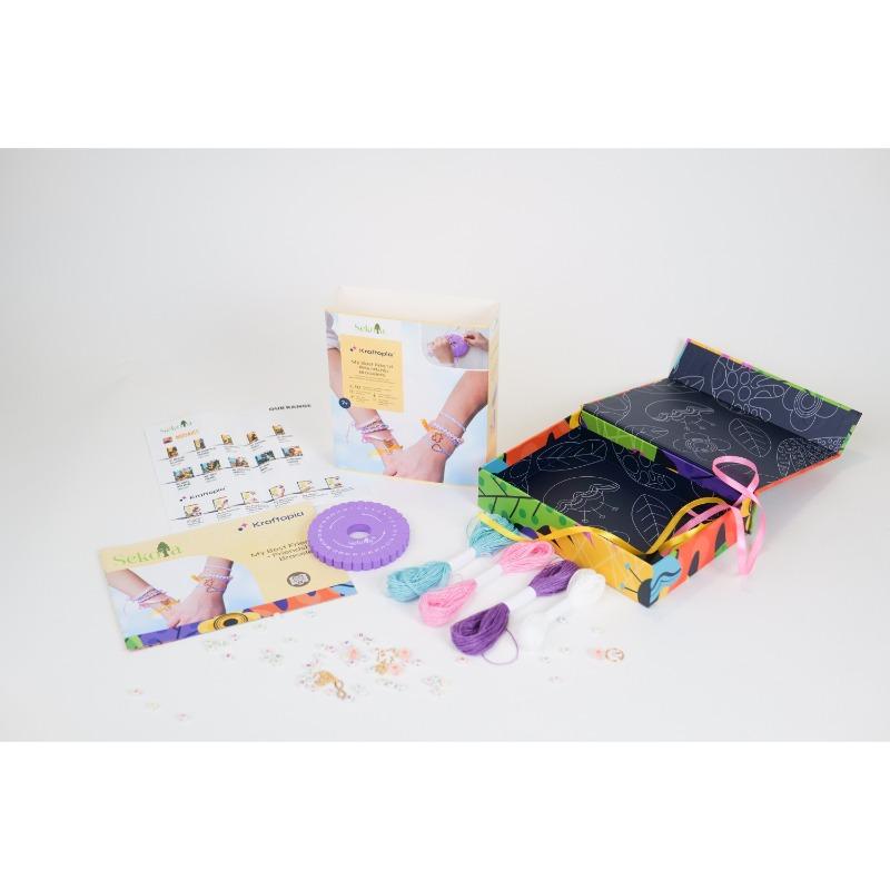 Sekoia Kraftopia My Best Friend - Friendship Bracelets Craft Set