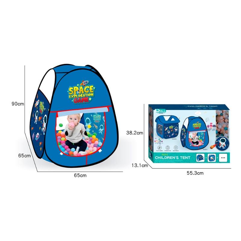 Loc Toy Children's Space Tent Canopy Triangular - With 100 Balls