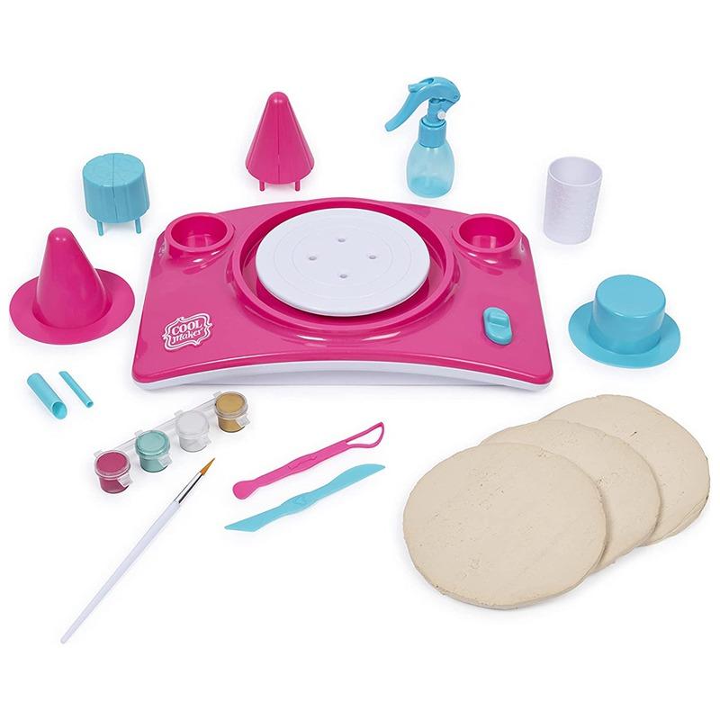 كوول ميكر - صناعة الفخار الملون لون وردي