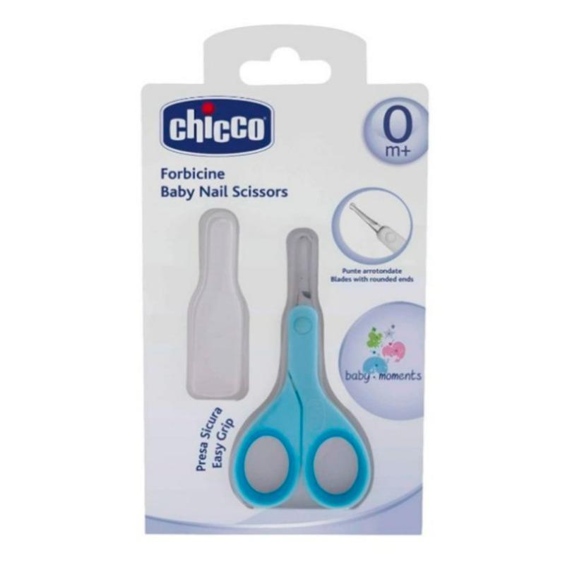 شيكو - مقص أظافر للأطفال - أزرق فاتح