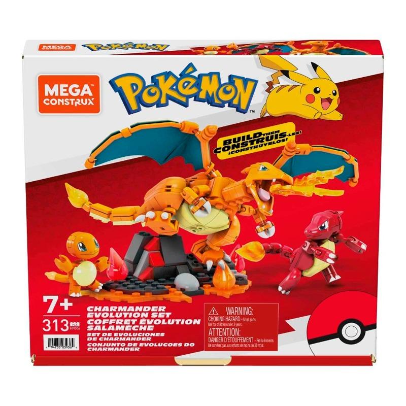 Mega Construx Pokémon Charmander Evolution