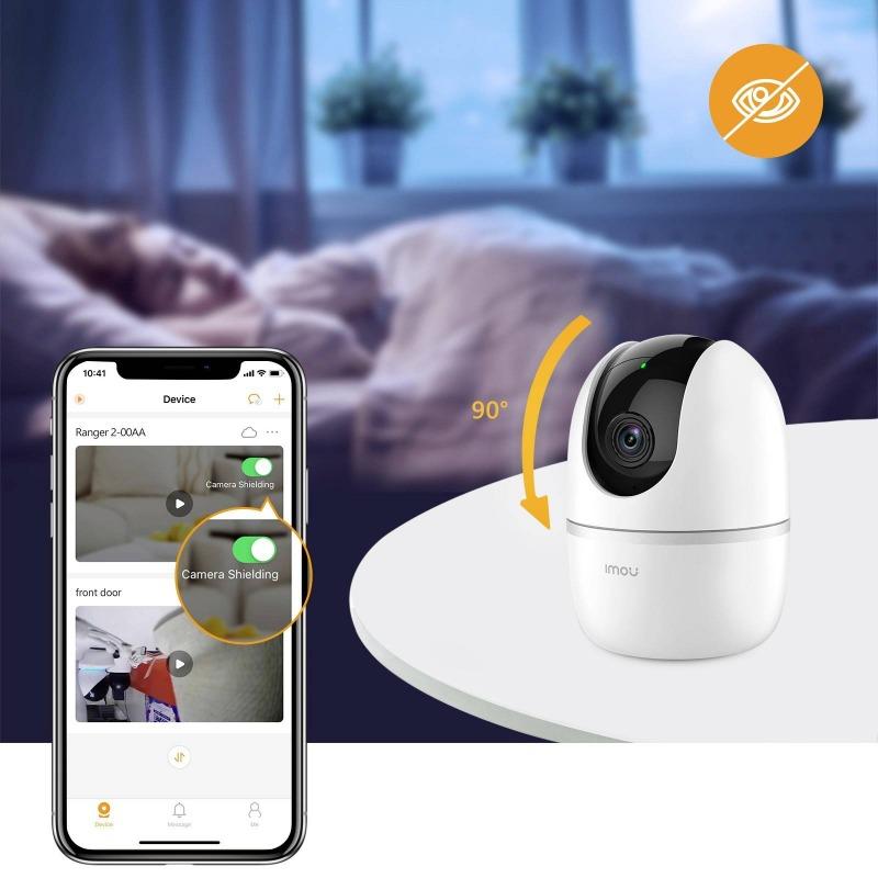 إيمو - كاميرا المراقبة 2 الداخلية 1080 بكسل لون أبيض