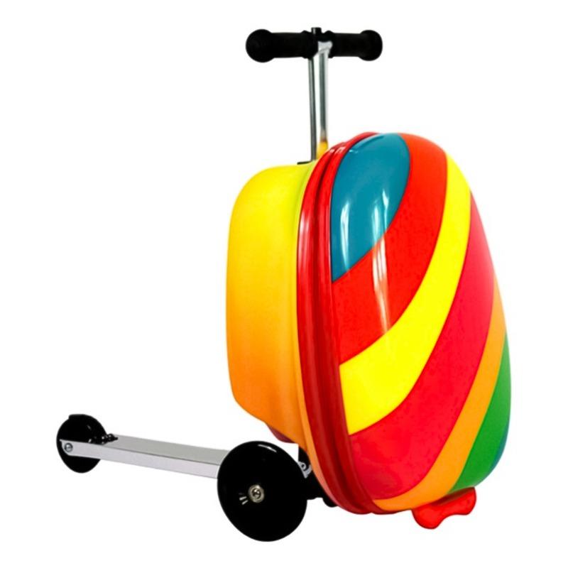 Cappe Scooter Suitcase Rainbow