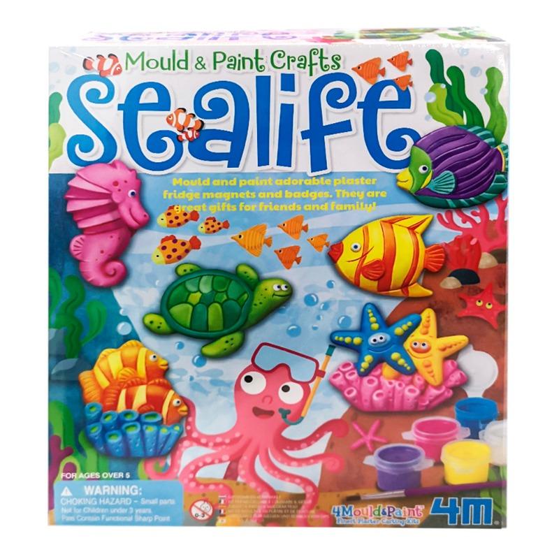 4M Mould And Paint Crafts Sealife