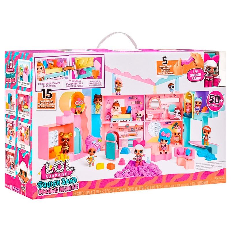 لول سربرايز - مفاجأة البيت السحري الإسفنجي الرملي