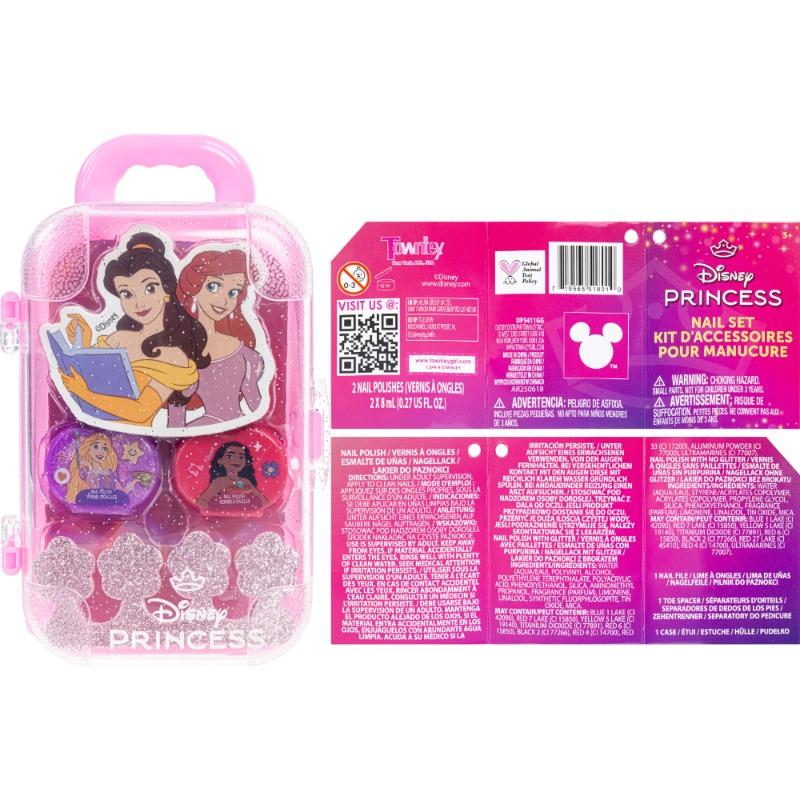 مجموعة مكياج أميرات ديزني بعربة متحركة