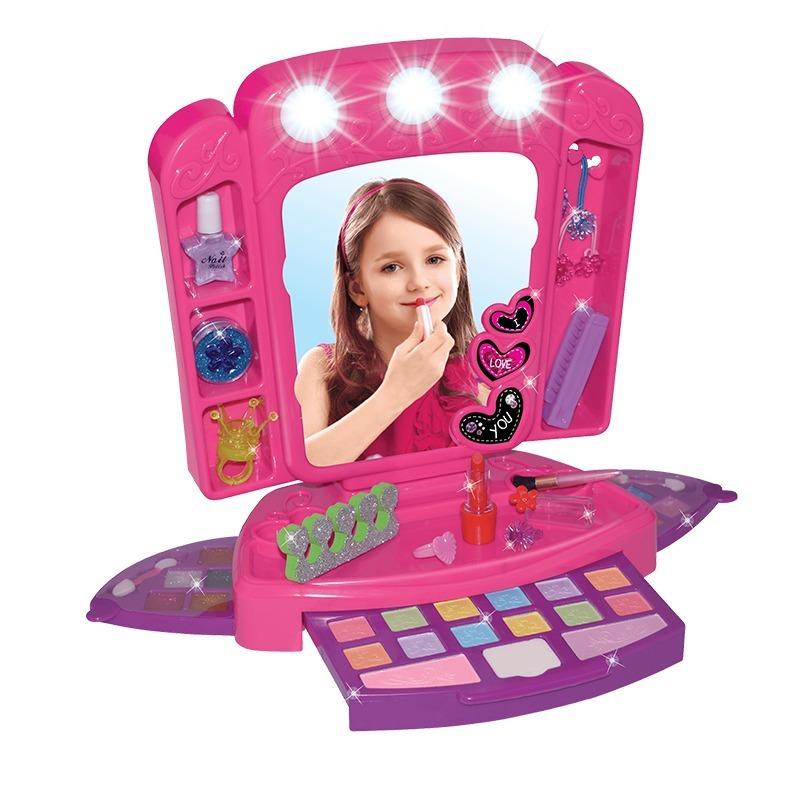 حزمة ماي فاشون جال طباشير الشعر + مجموعة مستحضرات التجميل جلامور