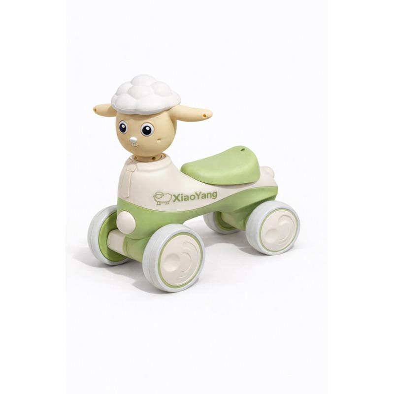 لعبة ستارمارز الموسيقية على شكل حيوان، بتصميم خروف لطيف - أخضر